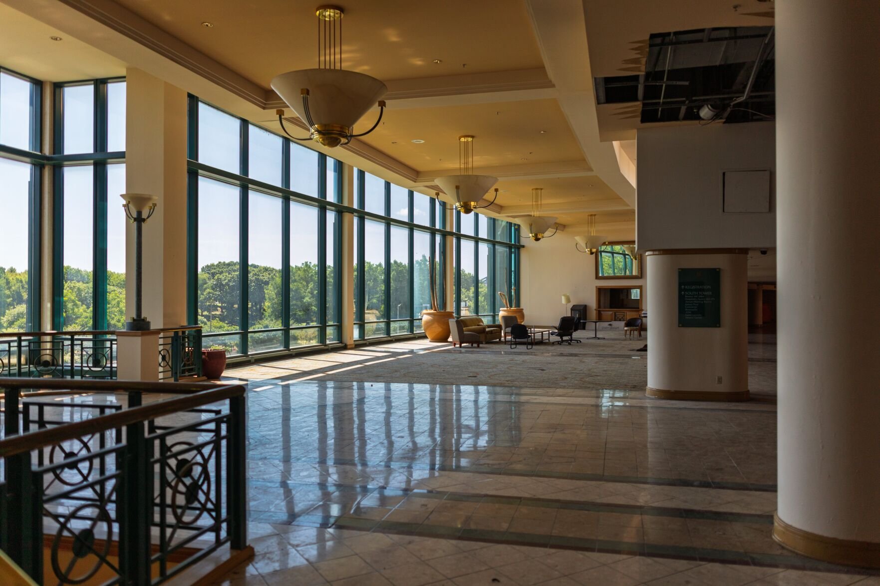 Lobby of the Millennium Hotel